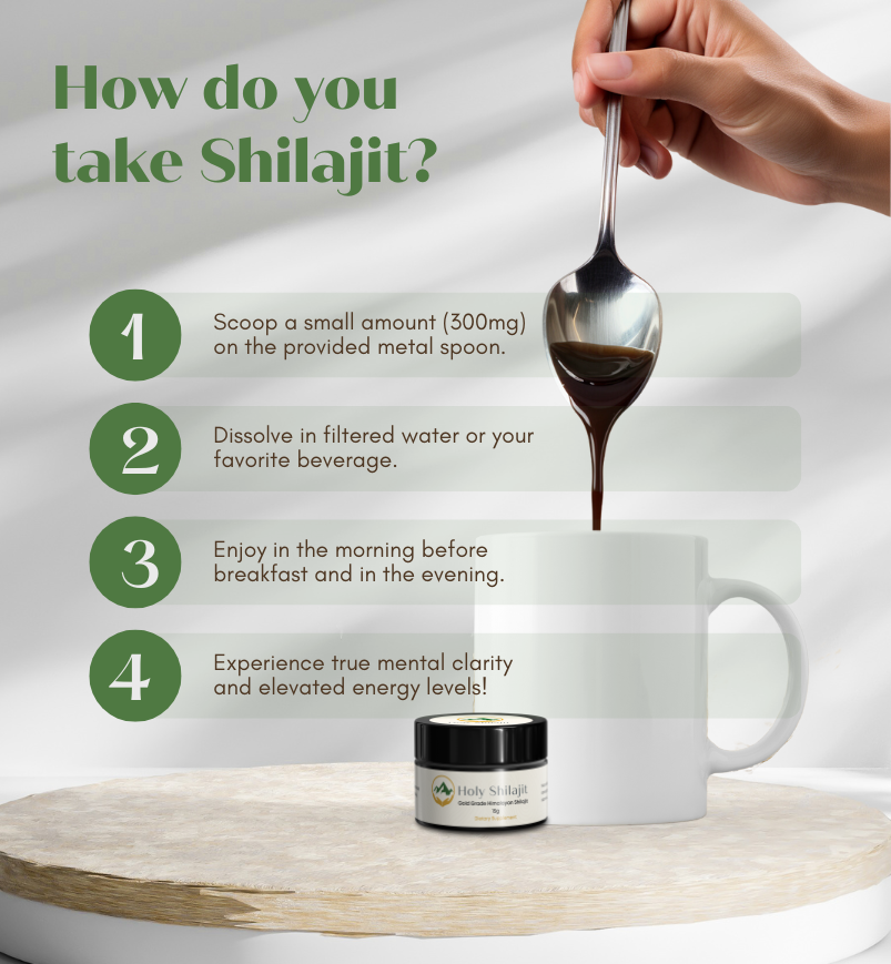 Holy Shilajit Resin: Unlock Nature's Secret for Vitality and Wellness