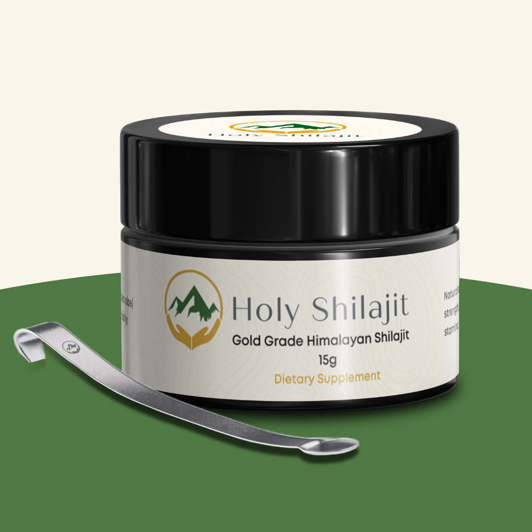 Holy Shilajit Resin: Natural Support for Mind and Energy