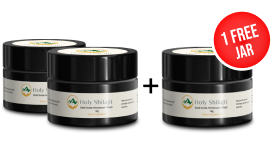 Holy Shilajit: Silver Package Three Jar Value Offer
