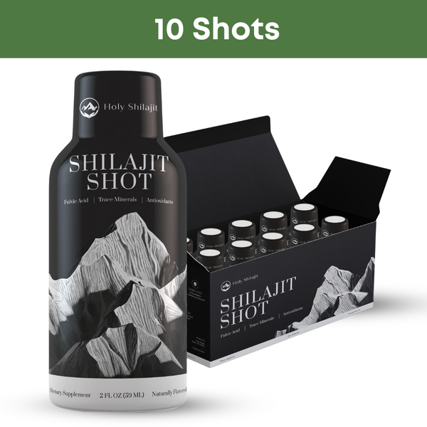 10 Shilajit Shots