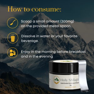 Holy Shilajit: Silver Package Three Jar Value Offer