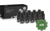 Shilajit Shots: 10x Energy Shots Packed with Pure Shilajit and Fulvic Minerals