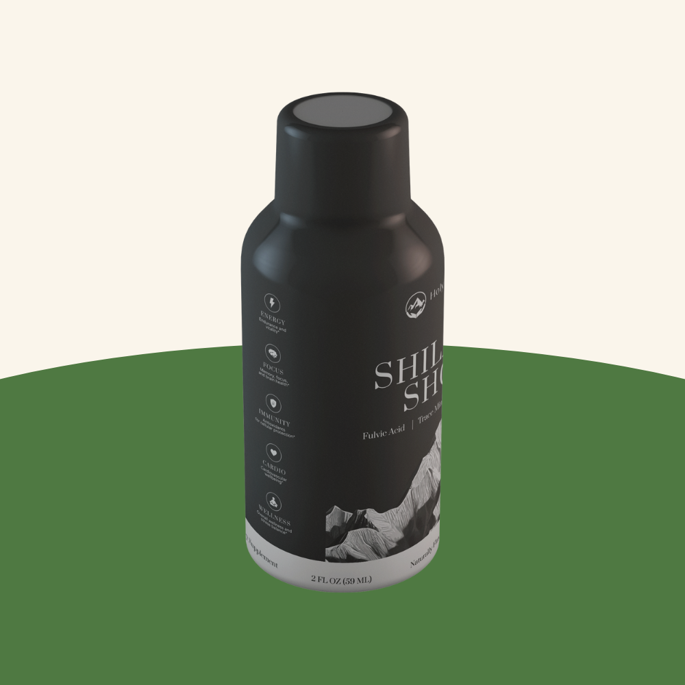 Shilajit Shots: 60x Energy Shots Packed with Pure Shilajit and Fulvic Minerals